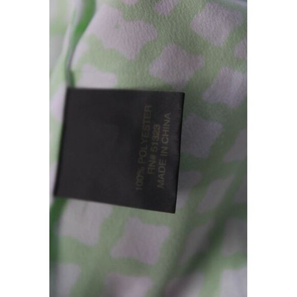 Cynthia Cynthia Steffe Womens Abstract Print Sleeveless Tank Top Green Small - Picture 5 of 6